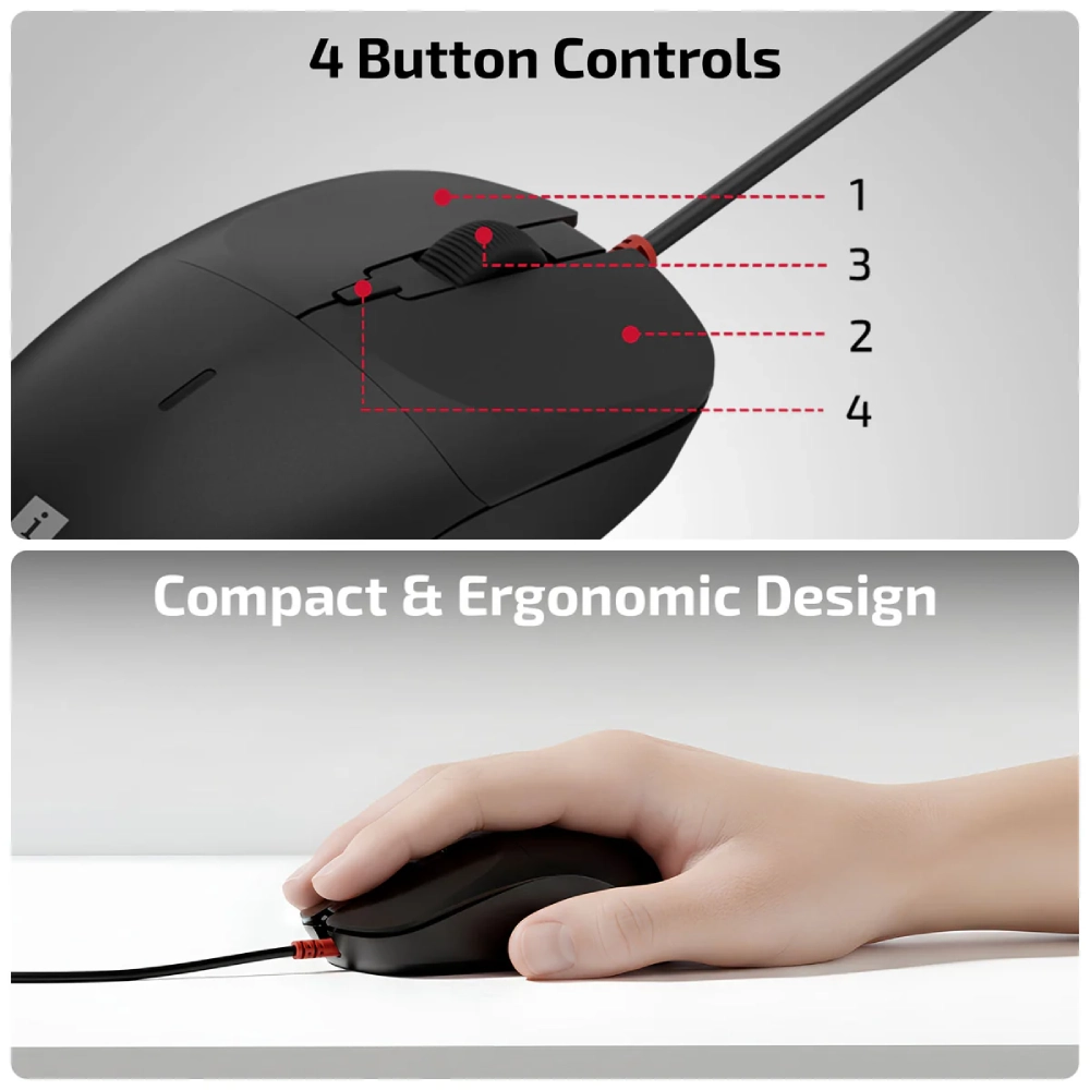 Iball USB Keyboard Mouse Combo ClickSet 320 view 6